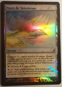 Hauts de Ventabrupt PREMIUM / FOIL VF - French Windbrisk Heights - Mtg Magic - - Picture 1 of 1