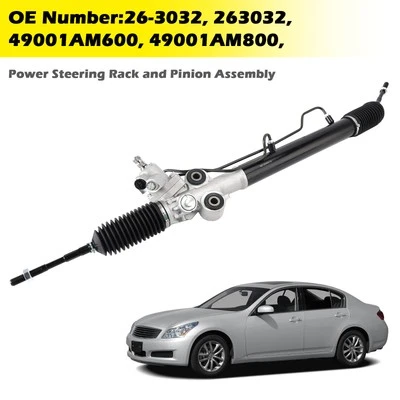 Power Steering Rack and Pinion Assembly Per Nissan 350Z 2003-05 Infiniti G35 H0 - Image 1 of 4