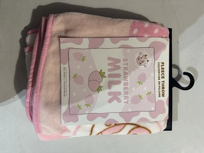 Manta polar leche fresa 45x60 Foto 1 de 2