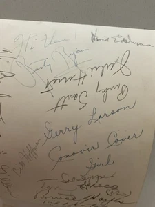 AUTÓGRAFOS de colección todos, ver fotos - Imagen 1 de 8