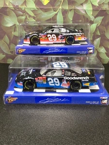 WINNER'S CIRCLE PAIR KEVIN HARVICK #29 GOODWRENCH/E.T. 2002 MONTE CARLO 1:24 - Picture 1 of 16