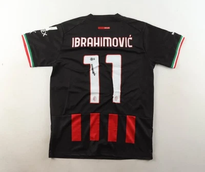 AC Milan Zlatan Ibrahimovic Signed Authentic Puma Autographed Jersey Beckett BAS - Image 1 of 3