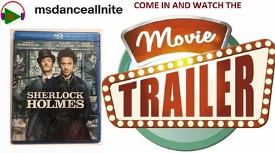 Sherlock Holmes [2009] (Blu-ray/DVD,2010,2-Disc Set) Robert Downey Jr., MINT! - Image 1 of 4