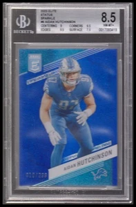 2023 Elite Status Sparkle #6 Aidan Hutchinson BGS 8.5 - Picture 1 of 2