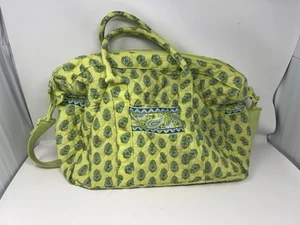 VERA BRADLEY Bolso de Viaje de Fin de Semana Correa para el Hombro - Elefantes Cítricos - Imagen 1 de 9