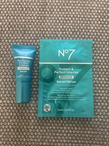 No7 Protect & Perfect Intense Advanced Serum 5ml + 3ml. New. - Picture 1 of 1