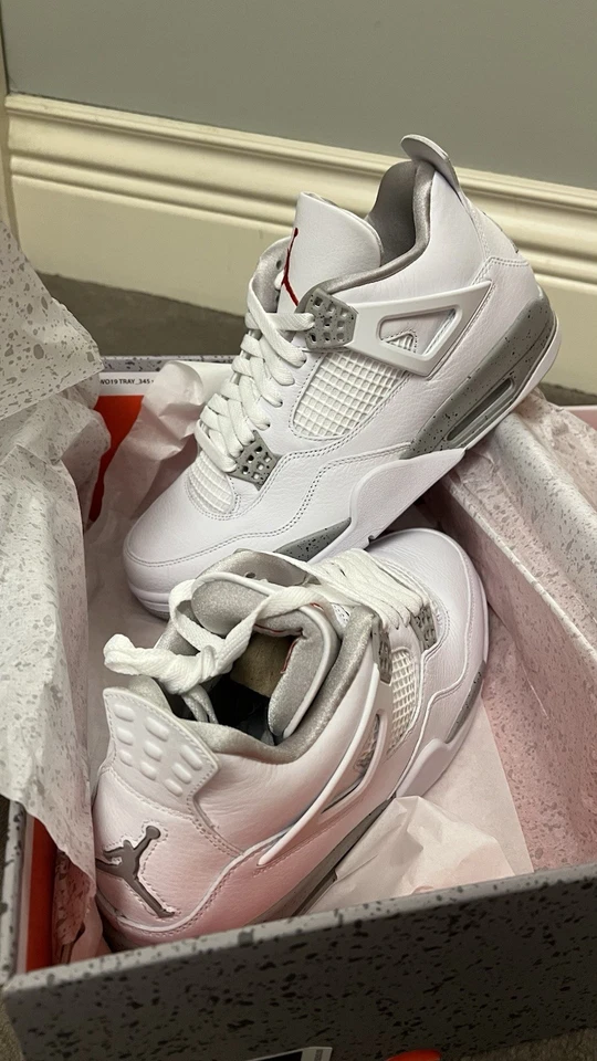 Talla 10 | Jordan 4 Retro Blanco Oreo 2021 Foto 1 de 4