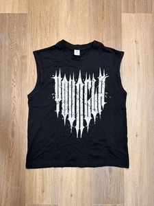 YOUNGLA REVENGE CROP CUT-OFFS (replica) - BLACK - Sizes M - XL - Picture 1 of 9