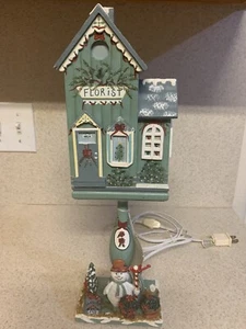 2001 KATHY HATCH COLLECTION HOLIDAY TREATS SNOWMAN LAMP DECORATION - Picture 1 of 11