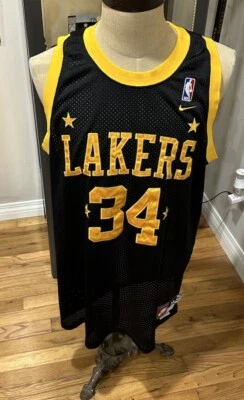 Мужская футболка Nike Los Angeles Lakers Shaquille O'Neal Rewind 1957 ретро размер XL - Изображение 1 из 4