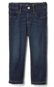 Jeans Gap bambino ragazzo pantaloni alti elasticizzati slim maglia morbidi denim 3,4,5 anni nuovi con etichette - Foto 1 di 7