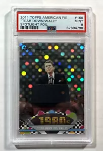 Tarjeta 160 69/76 PSA 9 2011 Topps American Pie Spotlight President Ronald Reagan - Imagen 1 de 3