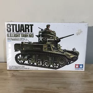 Tamiya Stuart US Light Tank M3 Model - Kit# 42 Miniatures 1/35 Scale 1974 - Picture 1 of 5