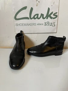 Botas de Cuero Clarks Talla UK 2.5 EU 35 en Negro - Imagen 1 de 11