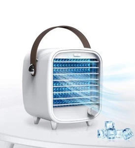 SmartDevil Portable Air Conditioner Fan, USB Air Cooler Fan with Night Light. - Picture 1 of 7