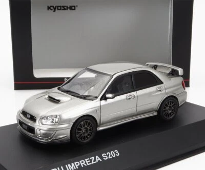 MODELLINO AUTO STATICO DIECAST IMPREZA S203 2005 GRIGIO MODELLISMO SCALA 1/43 - Immagine 1 di 4