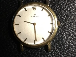 Rolex 18k Ultra Thin Reference No 9490 Running Good Shape Ready To Wear - Picture 1 of 4