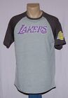 Los Angeles Lakers Mens Team Name Raglan T-Shirt M
