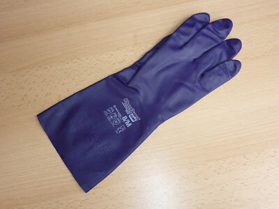 KIMBERLY-CLARK KleenGuard G80 lila Nitril chemikalienbeständige Handschuhe Größe 8 M