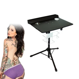 Adjustable Tattoo Work Station Stand Tray Tattoo Workstation Supply Desk Table - Picture 1 of 3