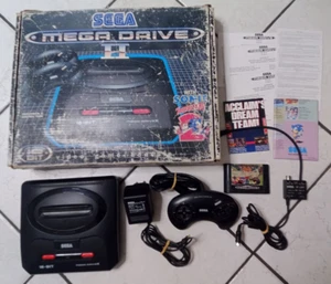 SEGA MEGA DRIVE II MIT BOX INKLUSIVE ZERTIFIKAT GARANTIE POSTER SONIC - Bild 1 von 22