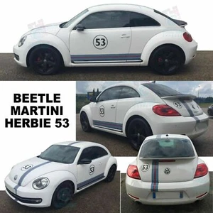 MARTINI Kit deco herbie cox (coccinelle) ou new beetle herbie (choupette 53) M-P - Foto 1 di 1