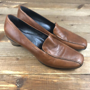 Stonefly Leather Pumps 1” Heel Size 9.5 Business Casual Shoes Made In Italy
