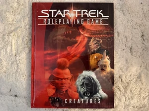 STAR TREK CREATURES RPG HARDCOVER BOOK - Foto 1 di 2