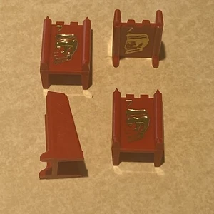 Stratego: Piezas de repuesto vintage 1961: 4 sargentos rojos - Imagen 1 de 1