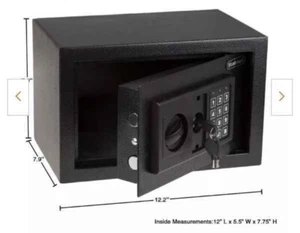 Stalwart Electronic Premium Digital Steel Safe with 2 Keys - 65-EN-20 - Picture 1 of 4