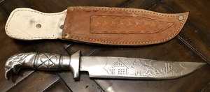 Mexico Souvenir Handcrafted Bowie Knife 13 Inches Overall. - Picture 1 of 2