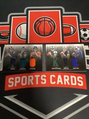 2016 Panini Preferred Rookie Booklet - Goff, Wentz, Lynch, Cook, Jones - /199 🔮 - Image 1 of 3