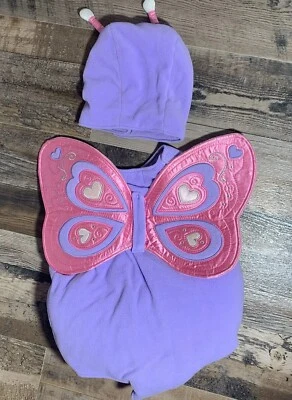 Childrens Place Butterfly Costume  18-24 Mo Padded Tummy Removable Wings - Image 1 of 4