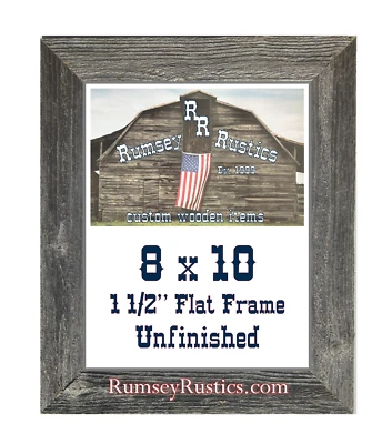 Lote (10) 8x10 rústico madera de granero marco de fotos al por mayor a granel occidental Foto 1 de 4