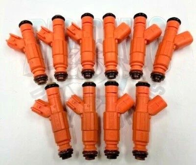 Conjunto de injetor de combustível para 2000-2005 Ford E-Super Duty Excursion 6.8L Vin S V10 - Imagem 1 de 3