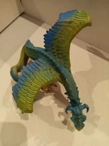 Safari Limited Wyvern 2014 Toy/Figurine Green/Blue/Gray - Picture 1 of 4