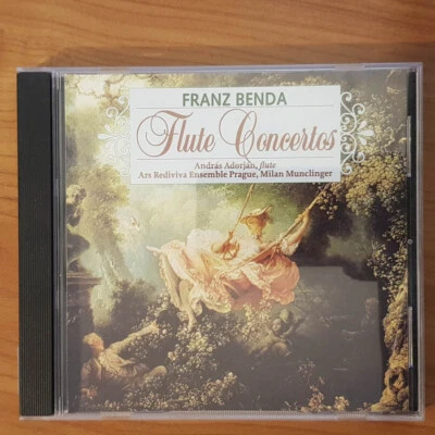 ANDRAS ADORJAN Franz Benda Flurte Concertos  EX/EX(CD) - Bild 1 von 4
