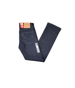 Levi's Men's 513 Slim Straight Fit Jeans Midnight Rinse 28W x 30L 085130588 - Picture 1 of 1