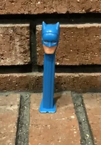 Dispenser pez vintage 1985 BATMAN DC COMICS azzurro - Foto 1 di 3