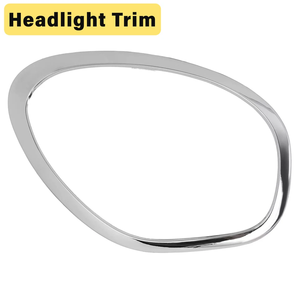 Chrome Right Headlight Trim Ring Bezel For Mini Cooper Countryman R60 2011-2016 Foto 1 de 4