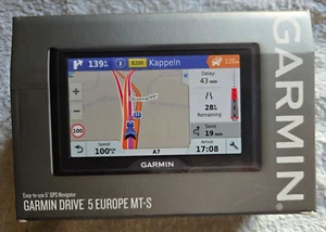 GPS Sat Nav Navigation Car Garmin Drive 5 Europe MT-S - Picture 1 of 4