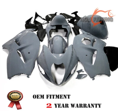 Kit de carenado gris brillante Nardo carrocería ABS para SUZUKI Hayabusa GSX1300R 1997-2007 Foto 1 de 3