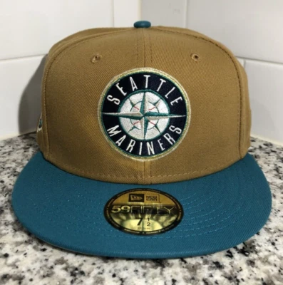 Seattle Mariners New Era 59FIFTY MLB 2001 All Star Game Fitted Hat Size 7 1/2 - Image 1 of 4