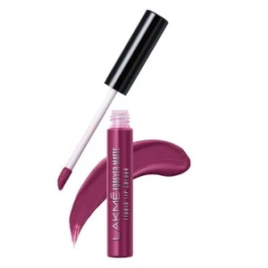 Lakme Forever Matte Liquid Lip Colour, Purple Pout, 5.6 ml - Picture 1 of 7