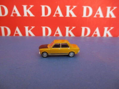 1/87 Modellino Auto Fiat 128 Giallo con Cofano Nero 1969 by Brekina - Immagine 1 di 4