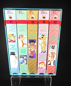 Children's Christmas Classics (5 VHS Box Set, 1989) Rudolph, Frosty, and More - Picture 1 of 2