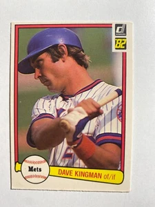 1982 DONRUSS #182 DAVE KINGMAN NM-MT MLB BASEBALL CARD - Picture 1 of 1