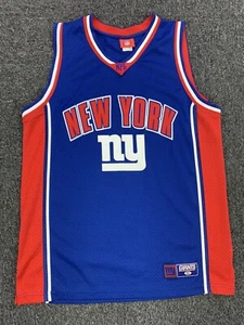New York Giants Basketball Style Jersey Men 2XL NFL Sleeveless Tank - Picture 1 of 10