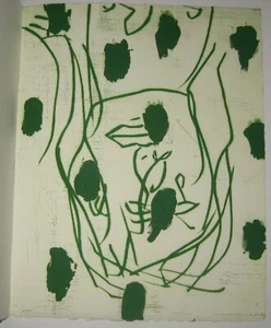 RARE Original GEORGE BASELITZ 'Grune Punkte, 1992' ABSTRACT Etching and Aquatint - Picture 1 of 11