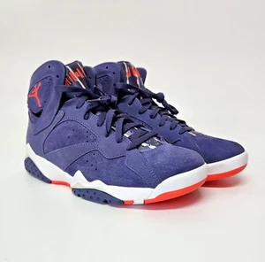 Nike Air Jordan 7 VII Quai 54 Indigo Crimson Retro High Sneakers Men 8.5US 7.5UK - Picture 1 of 10